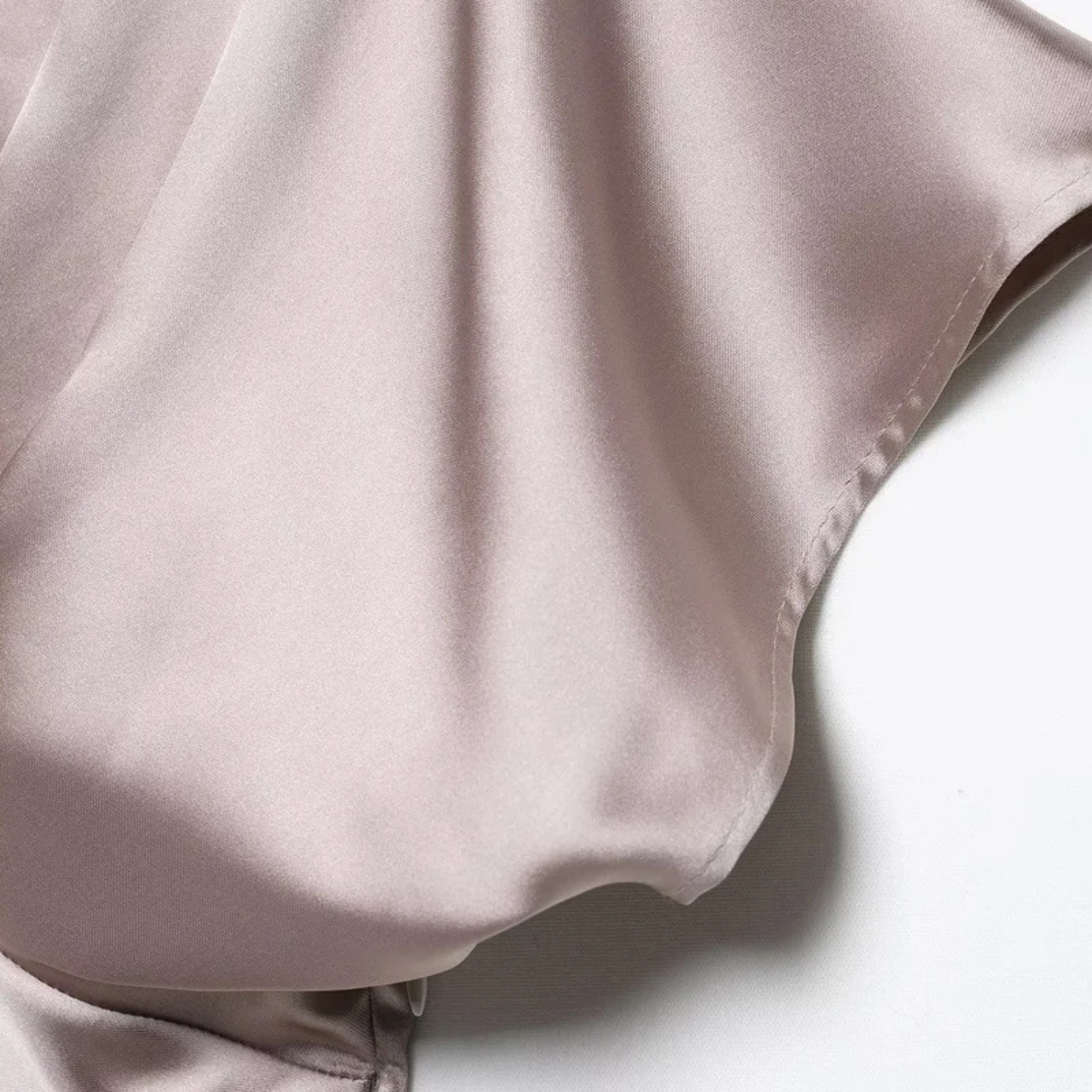 Lia | Abito Midi in Raso Stile Vintage per Primavera/Estate Elegante